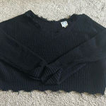 Blue Rain  Off-The-Shoulder Sweater Photo 0