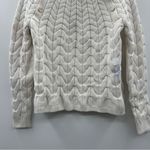 Maje RTR Marnety Button Cable Knit Long Sleeve Button Detail Sweater Sz 1 (S) Photo 3