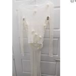 Meshki  2 Piece Set White Stretchy Knit Top And Long Maxi Skirt sz S Photo 2