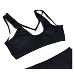 Ruched cross cross bikini set Photo 2