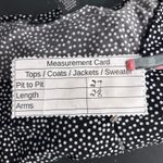 Tahari ‎ Polka Dot Blouse Black 3X Photo 5