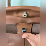 Gianni Chiarini Beige Tan Shoulder Dmall Size Leather Handbag Crossbody Brown Photo 3