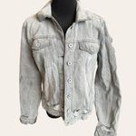 Jessica Simpson Gray distress Jacket Size M Photo 0