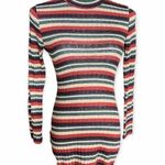 Rue 21 Womens  Metallic Striped Bodycon Dress - Sz M Photo 0