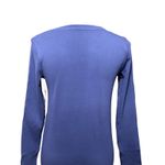 Isaac Mizrahi  Henley T-Shirt Long Sleeve 3 Button Navy Blue Women's XS NWT Photo 4