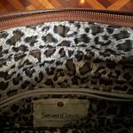 NEW SevenDays Brown Camel Vegan Leather Purse Shoulder Bag Animal Print Photo 1