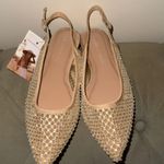 Sincerely Jules women nude flats open back size 8 Photo 0