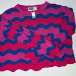 Beach Riot  Pink and Blue Wave Balboa Sweater Small Photo 4