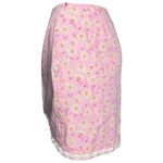 Lilly Pulitzer  Vintage White Label Women’s Size 2 Pink Daisy Print Mini Skirt Photo 4