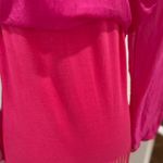 LOLA Italian Pink Silk Fringe Top Photo 5