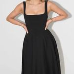 Aritzia Babaton Women’s Dress Revive Dress Fit-And-Flare Cotton Midi Dress Photo 0
