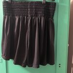 Black Smocked Waist Skirt Size L Photo 2