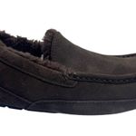 UGG  Men 7 Women 8 Ascot Slipper Brown Moccasin Wool Slip On Comfort Cozy Shoes Photo 0