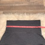 Carve Designs High Point organic cotton striped yoga band A-line skirt L Photo 3