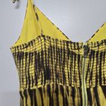 Alice + Olivia Raquel Minidress Sun Drenched Sunbeam Sz 6 Vacation Beach Resort Photo 5