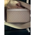 Michael Kors  MK Maisie‎ Large Pebbled Leather 3-in-1 Tote Bag Dark Powder Blush Photo 6