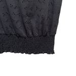 Laundry by Shelli Segal Sleeveless Eyelet Top Black Women’s Size Medium Photo 5
