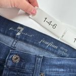 7 For All Mankind  Jeans Womens 27 Blue Mid Rise‎ Josephina Skinny Boyfriend Photo 3
