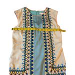 Boho Embroidered Champagne and Strawberry Dress Photo 8