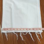 NWT MOTHER Women's Snacks! Double Dip Nerdy Chew Jeans size 33 White Photo 11