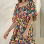 Oddi Los Angeles Just Peachy Multicolor Mini Dress On/Off Shoulder Size 1X NWT Pink Photo 1