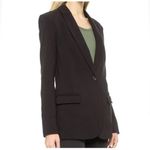 Norma Kamali Revolve  Boyfriend Jacket Oversized Blazer Black size 8 $289 Photo 3