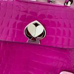 Kate Spade Romy Croc-Embossed Mini Top-handle Berryblitz Photo 4
