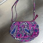 Vera Bradley  Purple Paisley Purse - EUC Photo 1