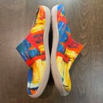 UIN Color Zone Malaga Shoes Women's Size 8.5 Slip On Comfort Wearable Art Red Photo 3