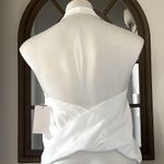 Cotton On Curve Summer Knit Twist Back Vestlette Top in White Size 16 New w/Tag Photo 2