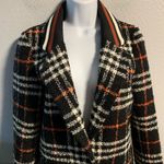 Scotch & Soda  Contrast Collar Boucle Plaid Coat Photo 5
