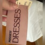 Gilberti Black & White Bubble Vintage 1980’s MIDI Dress Bow & Drop Waist Sz 10 Photo 8