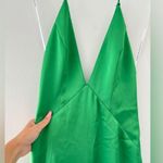 Katie May Holly Satin Gown in Emerald Green S Photo 7