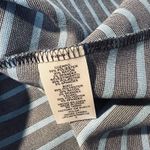 Peter Som Dress 6 Blue Stripe Jersey Stretch Nautical Vacation Fit Flare Cruise Photo 6