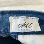 Vintage Chic Denim Jeans High Waist Loose Fit 90’s Sz 25 Mom Jeans Blue Photo 5