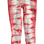 Spiritual Gangster  Red & White Tye Dye Leggings- Size XS/S Photo 0