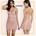 EXPRESS Lace Croset Dress Photo 1