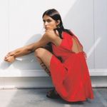 ZARA NEW  red polka dot dress Photo 2