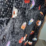 Anthropologie Pasquette Velvet Wide Leg Pants 2 Black Photo 2