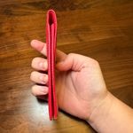 YSL Vintage  Red Leather Cigarette Holder Photo 2