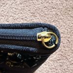 Kate Spade New York Velvet rhinestone pouch navy blue Photo 5