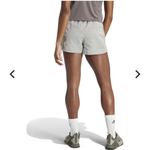 Adidas  Pacer 3-Stripes Athletic Shorts  Light Gray Aeroready Running  NEW Medium Photo 6