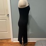 Guess  Jeans Black One Shoulder Long Sleeve Dress Size Medium Photo 2