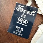 FEMME de DONA ecru underwire bra, made in France, size 38A / FR 85B, NWT White Photo 4