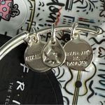 ALEX AND ANI  Friends How You Doin Bangle Bracelet Photo 9