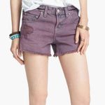 Free People Purple denim shorts never worn Photo 0
