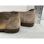 Womans crown Vintage Shay Size 6.5 M Beige Slip On Pointed Toe Cut Out Flats Tan Photo 3