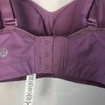 Lululemon Light Purple TaTa Tamer Clasp Back Sports Bra 32B Photo 4