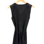 ALLSAINTS  Izara Asymmetric Stud Dress in Black Photo 9