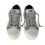 P448 Thea Platform Sneaker Leopard Dot Print Lace Up Shoes Sz 38 Photo 3